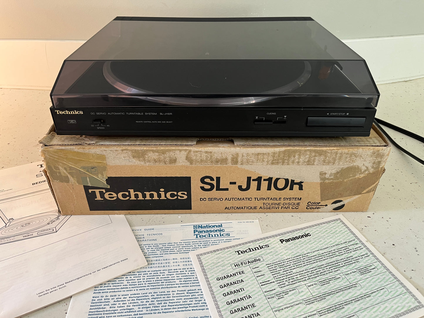 Technics SL-J110R