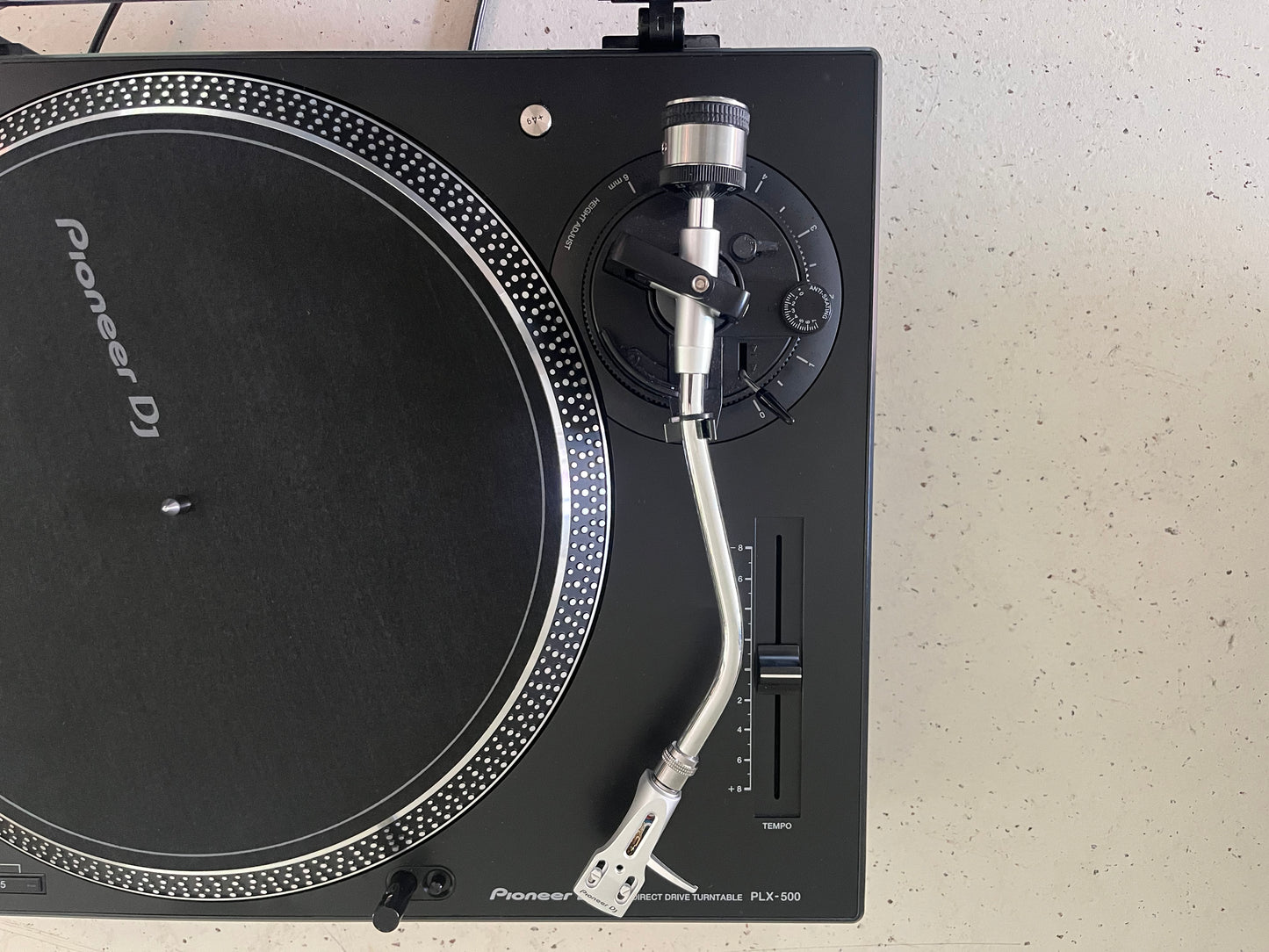 Pioneer PLX-500 DJ set