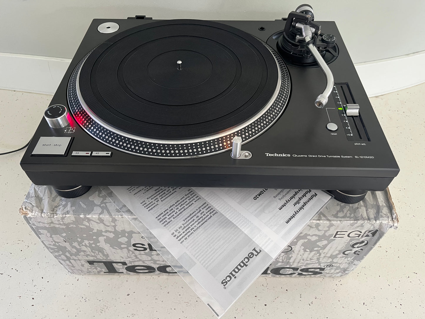 Technics SL1210M3D Direct Drive Platenspeler