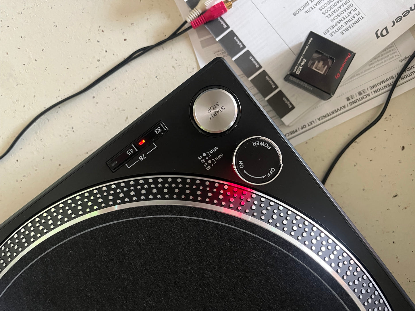 Pioneer PLX-500 DJ set