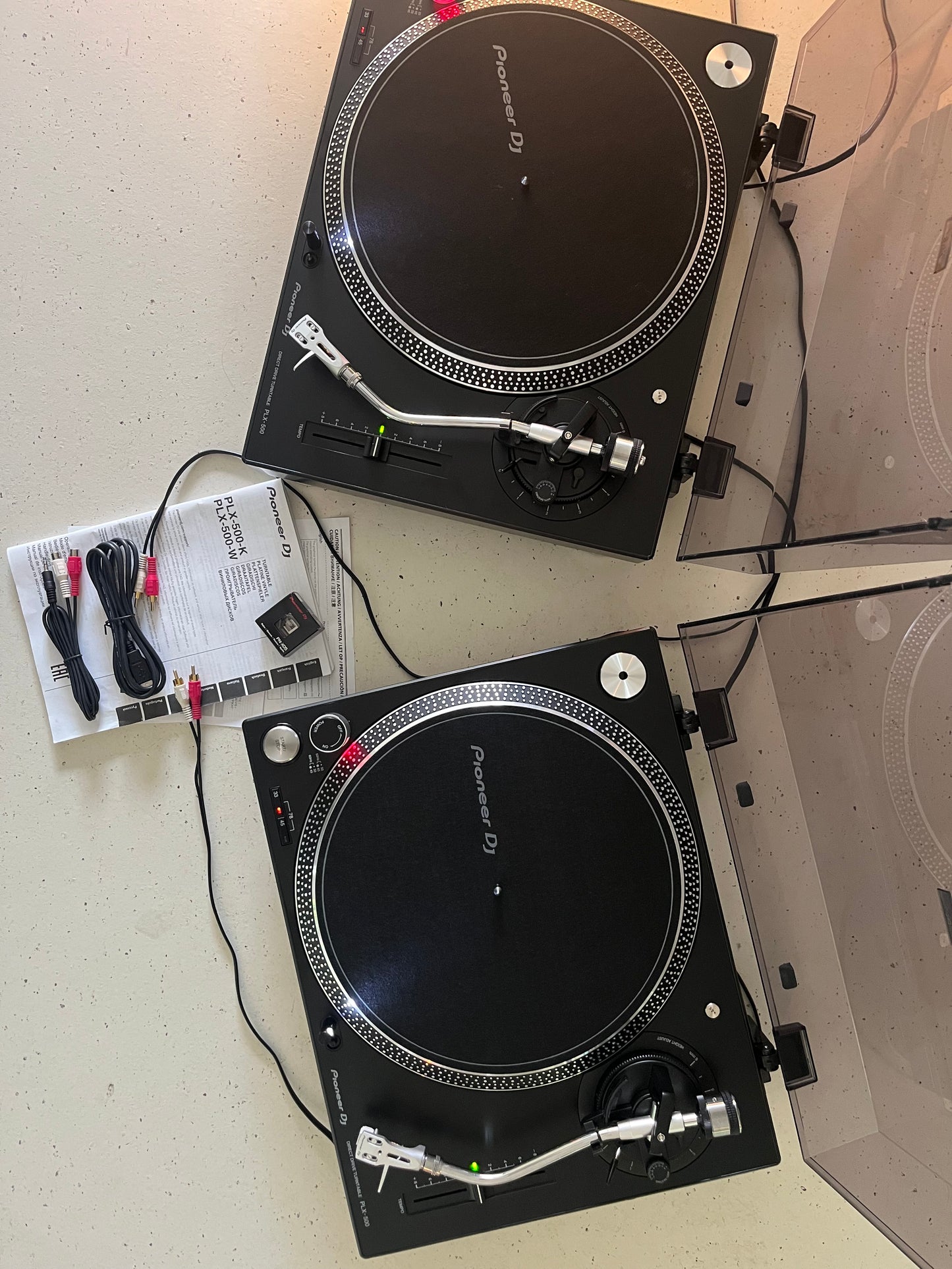 Pioneer PLX-500 DJ set