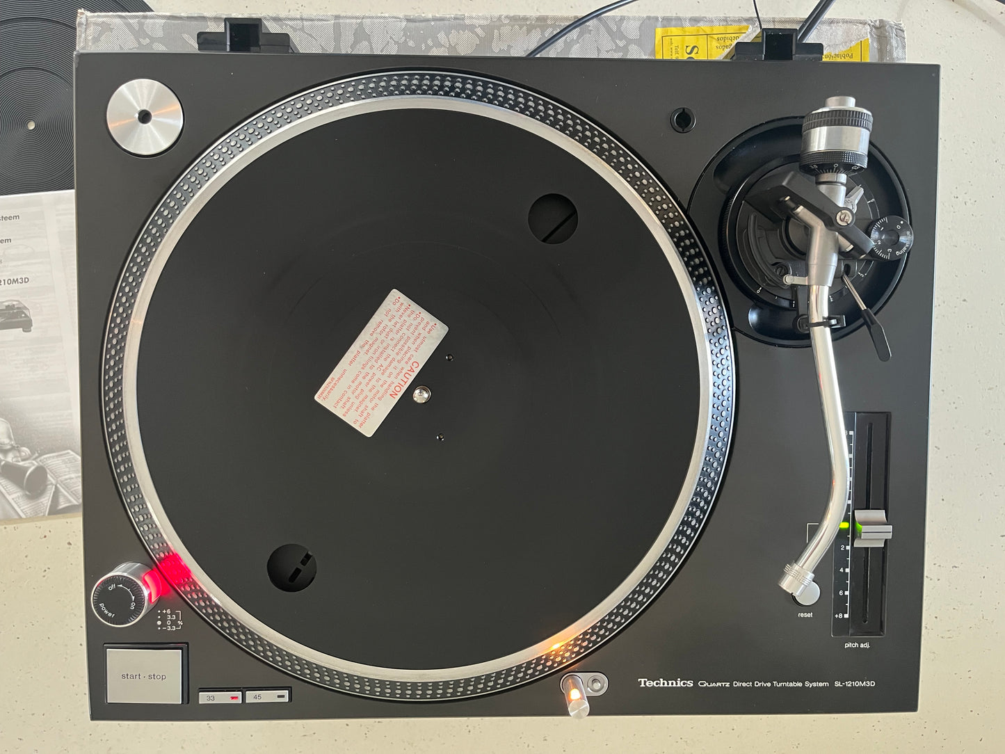 Technics SL1210M3D Direct Drive Platenspeler