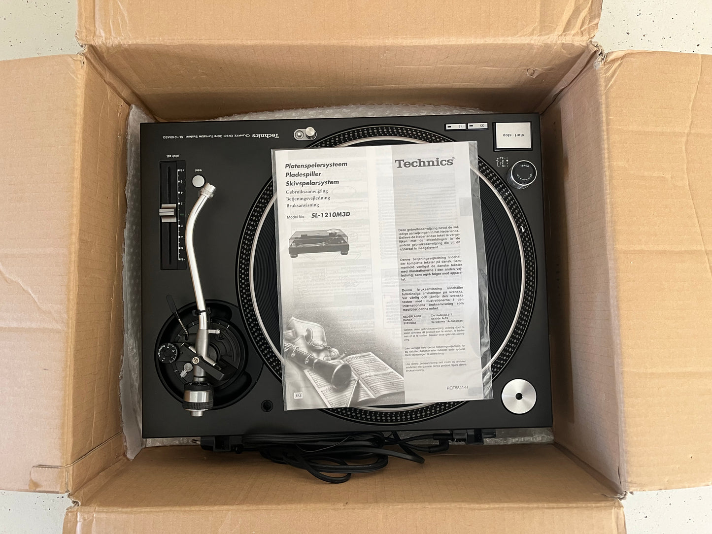 Technics SL1210M3D Direct Drive Platenspeler