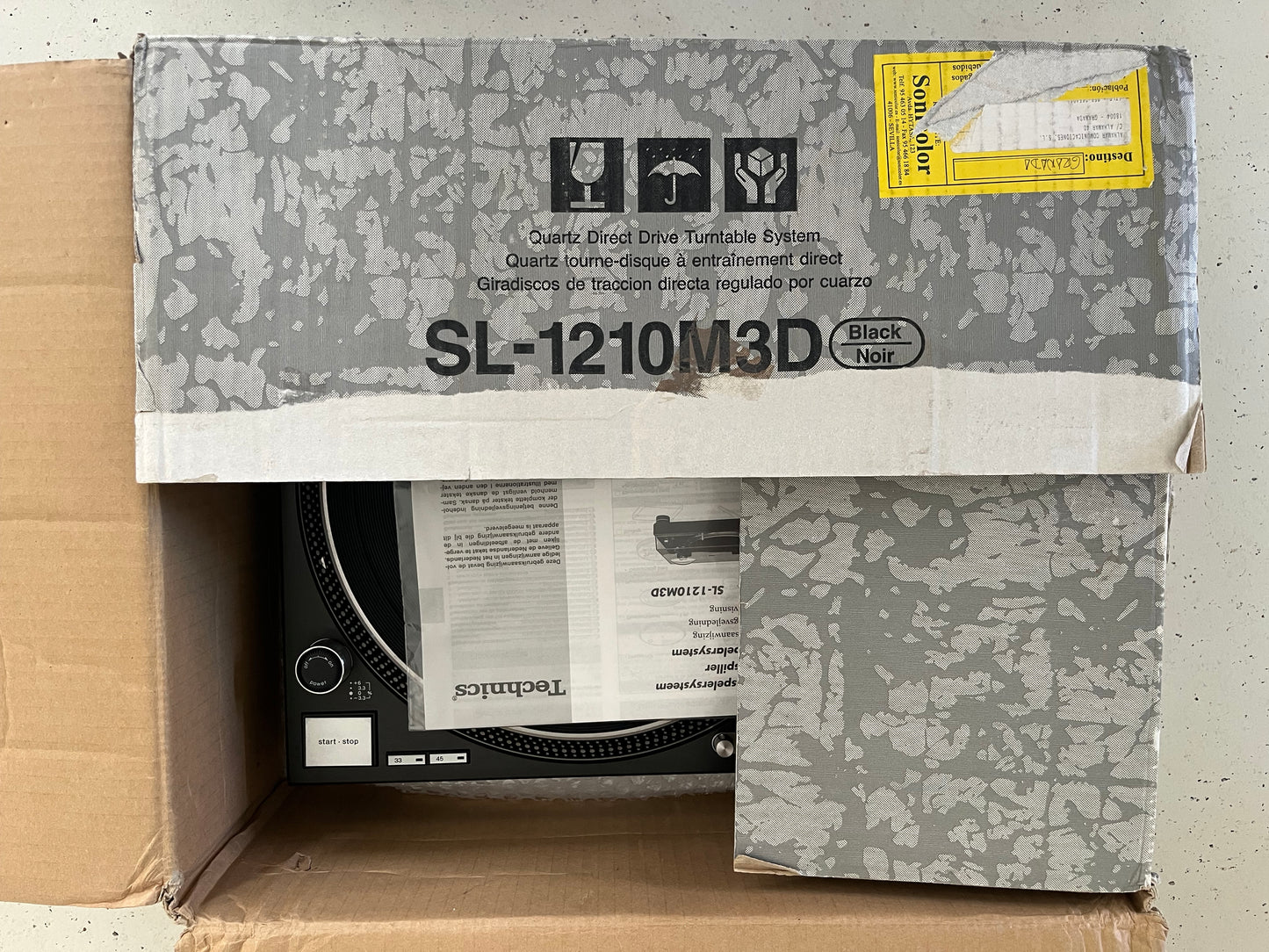Technics SL1210M3D Direct Drive Platenspeler
